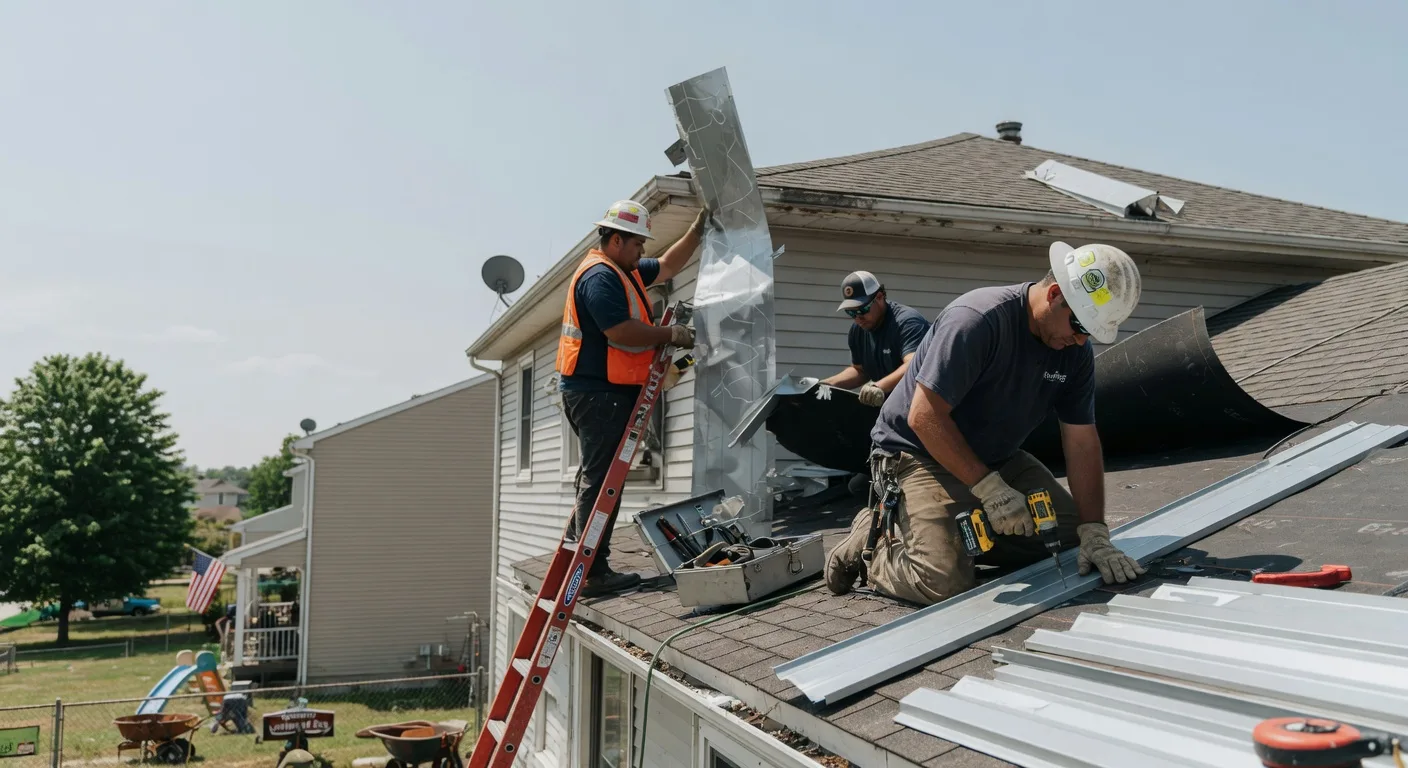 Metal Roof Repair in Rixford, PA